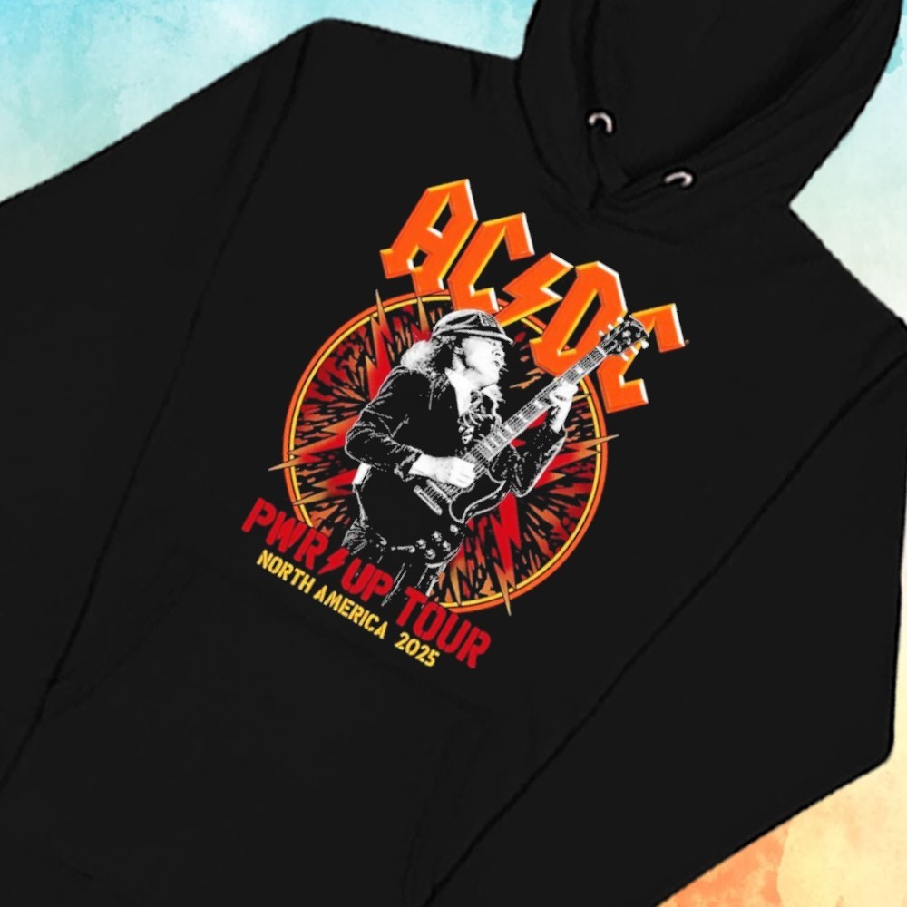 AC DC Angus Bolts PWR UP Tour 2025 T-Shirt - Official Owen Store