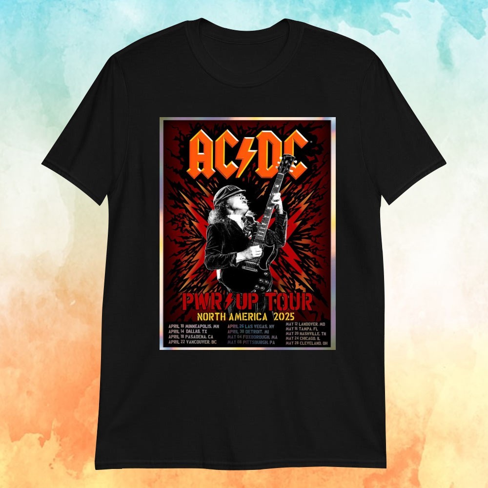AC DC Power Up Tour North America 2025 Angus Minnesota PWR UP Tour ...