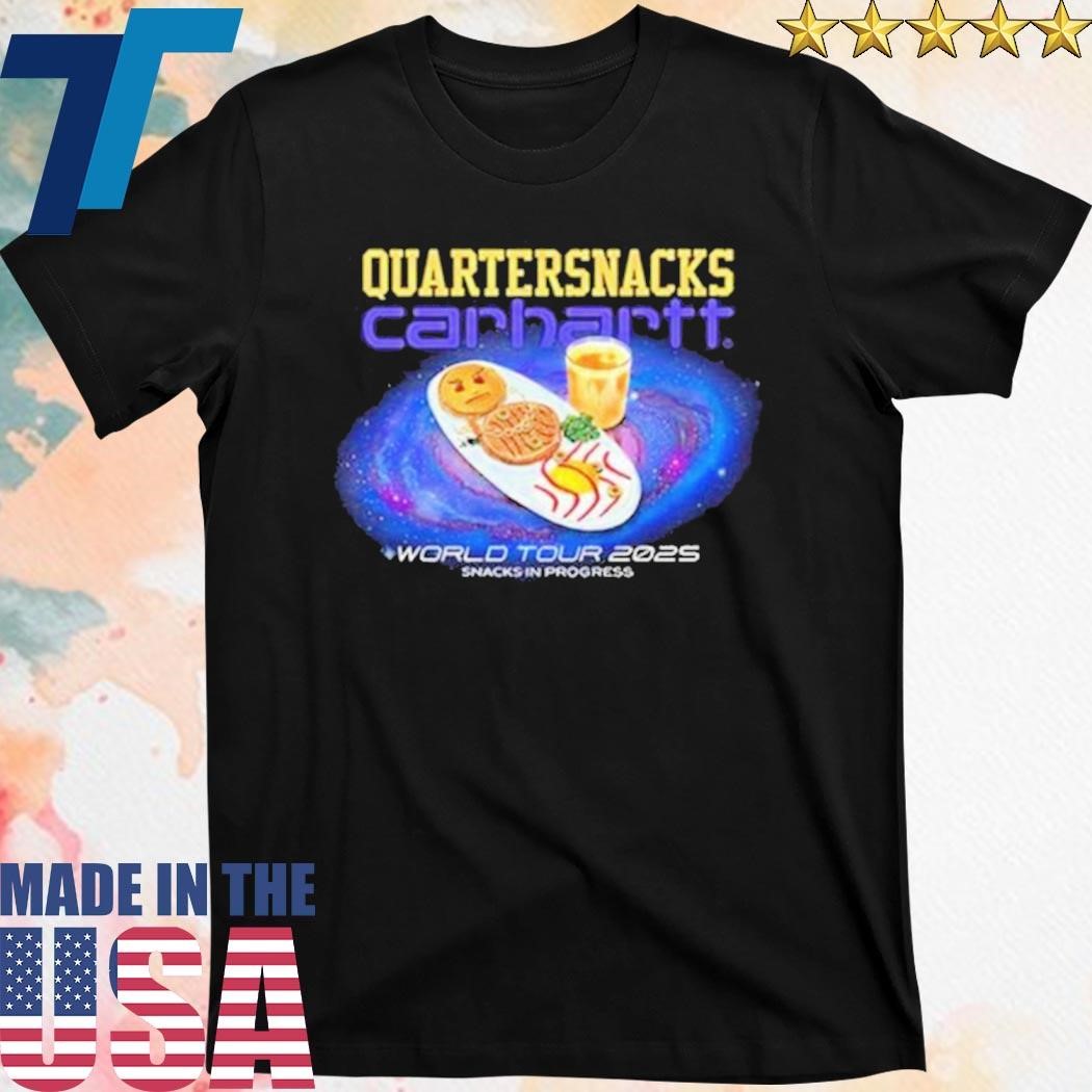 【CARHARTT WIP】25ss QUARTERSNACKS WORLD TOUR 2025 T-SHIRT Carhartt WIP Carhartt WIP x Quartersnacks World Tour 2025 T