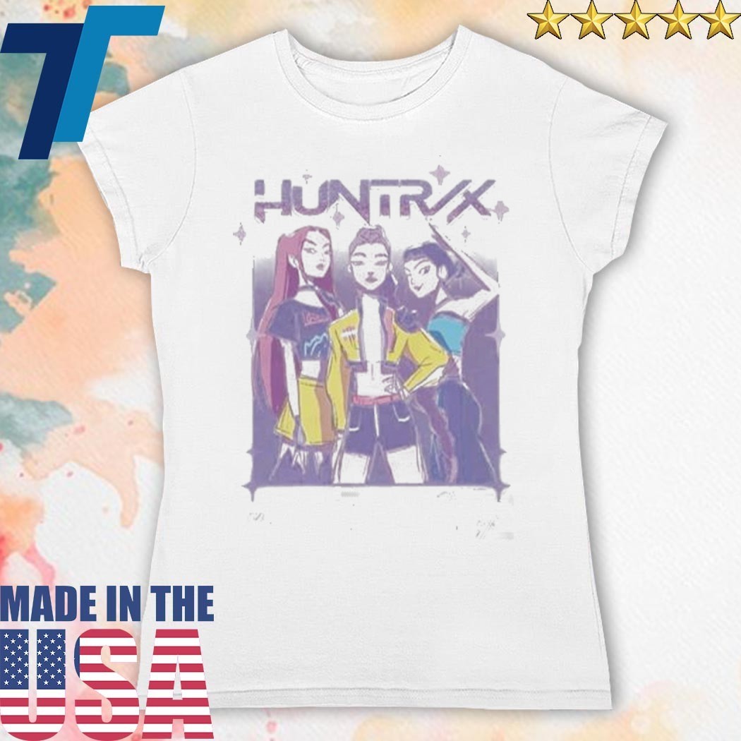 Générique Kpop Demons Hunters Merch Fille Crop Top Tee Shirt Imprimés